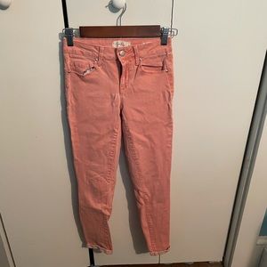 Ankle length jeans